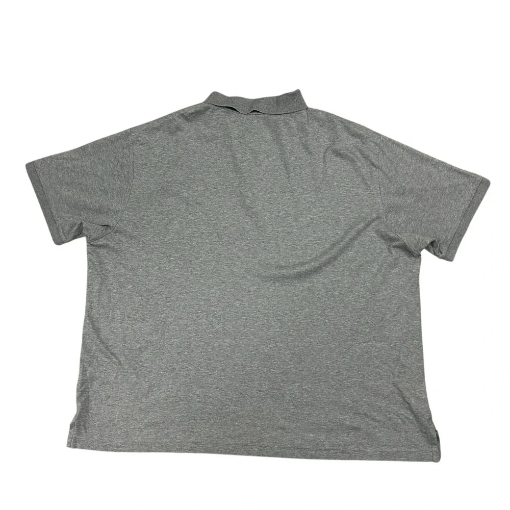 Polo‎ Ralph Lauren Soft Cotton Polo Shirt Mens 2XB Big Heather Gray Short Sleeve